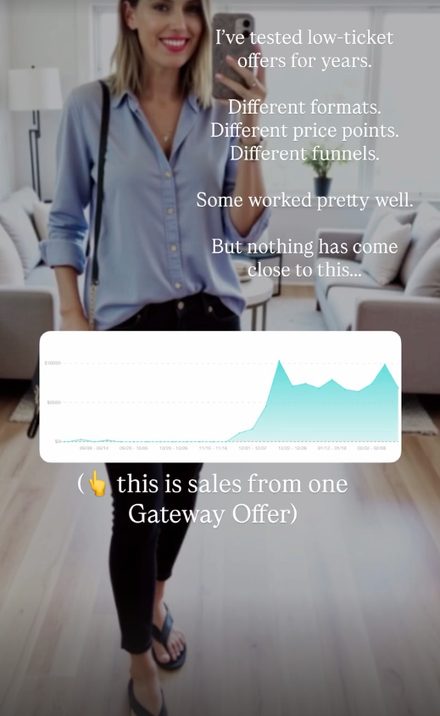 Example Instagram story